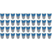 200Pièces Boîtes Popcorn Carton Bleu, Pour Cinéma