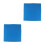 2Pcs Blue Biochemical Sponge Filter Durable Aquarium Water Filter Pad 1
