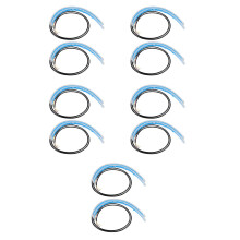 10Pcs Dual Color Car Running Light Flexible Headlight Bar