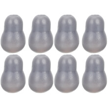 8 Pcs Earplugs Ear Beans Stethoscope Pvc