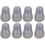 8 Pcs Earplugs Ear Beans Stethoscope Pvc 1