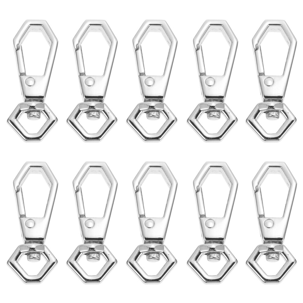 50Pcs Sturdy Silver Bag Buckles For Luggage Straps And Bag Accessories 3711203156964