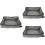 3Pièces Bac À Sable Chat Pliable Étanche Idéal Pour Extérieur 6