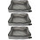 3Pièces Bac À Sable Chat Pliable Étanche Idéal Pour Extérieur 8
