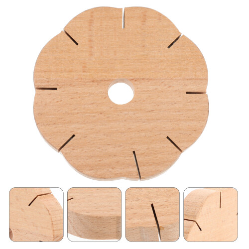 herramienta de tejido para pulseras de madera manual diy 1