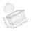 4Pcs Travel Wipes Container Portable Plastic Holder with Easy Pull Lid 7