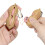 Squeeze Slow-Rising Fidget Legetøjsnøglering – PVC, 7 cm 4
