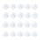 100St Adhesive Pen Buckles Plastic Clips Voor Whiteboards Wit 3