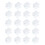 100St Adhesive Pen Buckles Plastic Clips Voor Whiteboards Wit 7