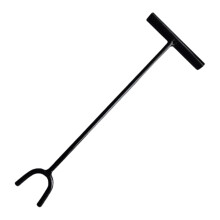 Chave de válvula de água com botão de fechamento, chave multiuso de metal resistente para válvulas subterrâneas de calçada e para trabalhadores