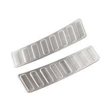 2pcs Trunk Built-in Rear Skid Plate Patch for   Sport Badges From 2015-2018