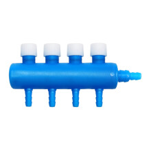Akvarium Luftstrømsreguleringsventil Splitter Oxygen Slange Connector ABS Materiale til Fisketank Brug