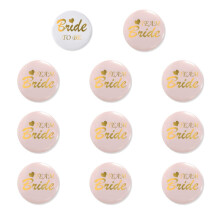 Modisches Brautaccessoire, stilvolle Anstecker für die zukünftige Braut, Accessoires für Brautjungfern, Junggesellinnenabschiede und