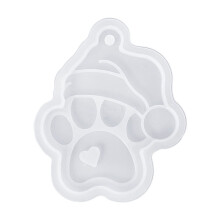Christmas Silicone Mould Set for Making Holiday Decorations With Reindeers Snowman Designs
