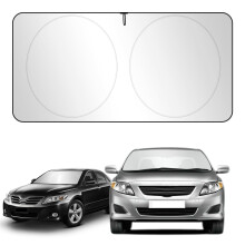 Pare-soleil sur mesure pour Hyundai Santa Fe (2019-2024), compatible avec Toyota, Honda, Nissan, housse de pare-brise avant isolante thermique