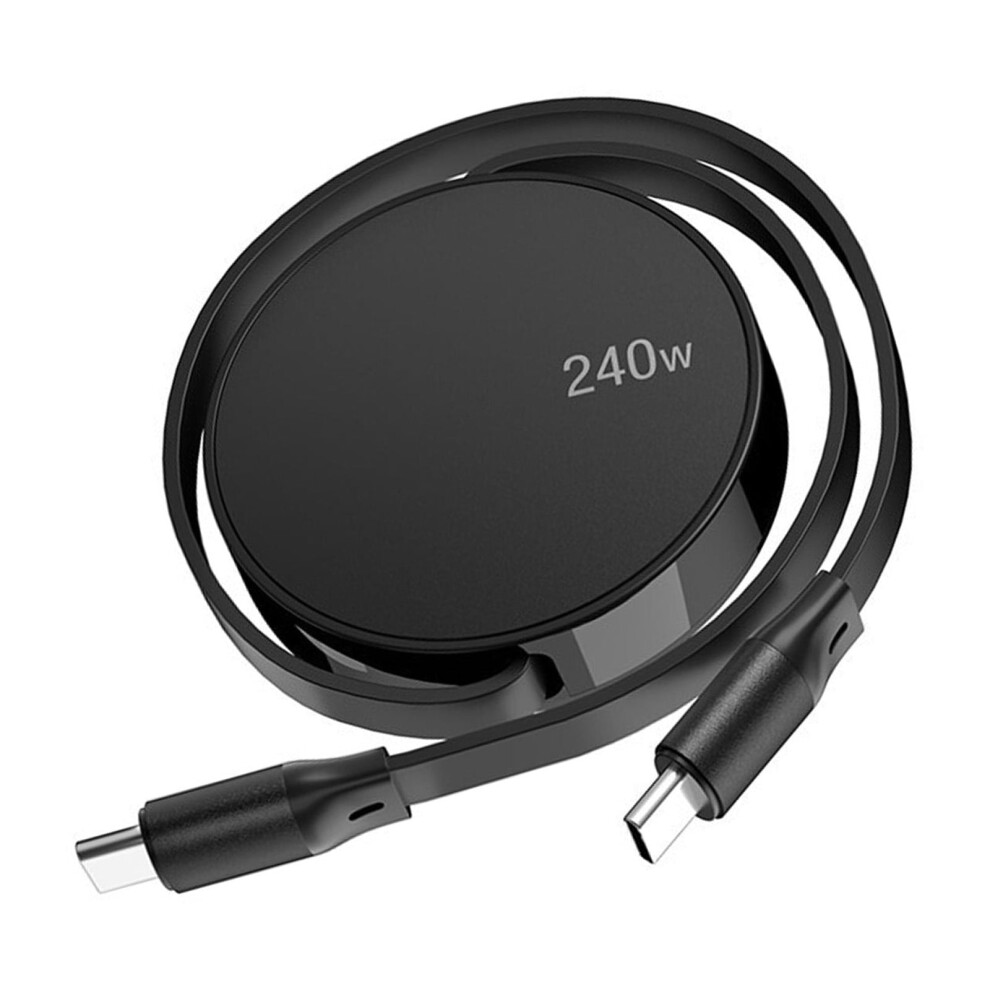 Type C Retractable Charging Cable 480Mbps 240W Pd 9122141517887