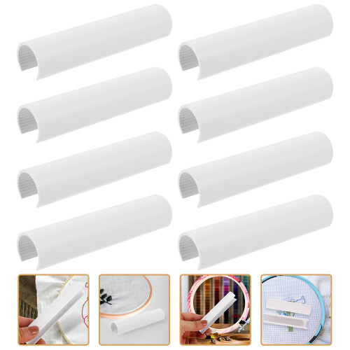 10pcs plastic cross stitch frame buckle embroidery tubes 2