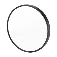 HIBIBUD Grote make-upspiegels met verlichting, reismake-up vergrootglas 10x20x30x, handige zuignap, draagbaar make-uplampje
