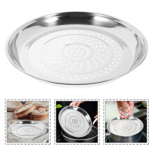 Bandeja wok para cocinar al vapor de grado alimenticio, 1 pieza. Accesorio de cocina.