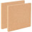2pcs Cork Insulation Sheets Square BurlyWood 201x201x15mm 1
