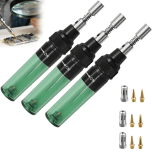 4-in-1 Portable Soldering Iron Kit, Cordless Gas Welding Tool, Fast Heating, USB-C Powered, with Fuel Tank – 3PCS, compatible with electronics
