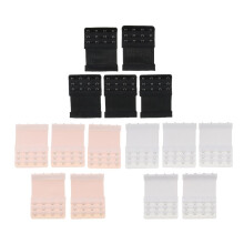 15Set Bra Extender 4 Hook Women Brassiere Elastic Back Extension Accessories