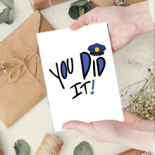 Foldable Graduation Greeting Card with Blessings – Compatible with Graduation Party Decorations