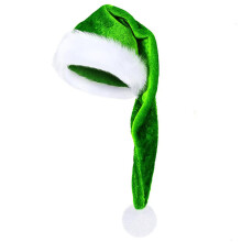 Christmas Gifts Santa Hat Christmas Hat Xmas Adult Women Men Washable Fade-restant Knitted Soft Warm Long Christmas Hat