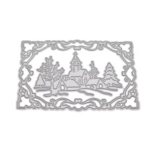 Christmas Winter Metal Cutting Dies Stencil Scrapbooking Album Stamp Paper C