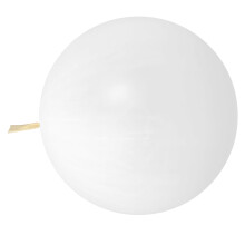 Bílý jumbo latexový meteorologický balón 120 cm