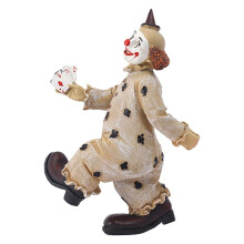 Clown Figure Clown Statue Sculpture Collection Statuette Desk Ornament for Table Style A