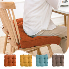 Seat Cushions for Home | Tufted Corduroy Floor Cushions Living Room Tatami | Soft Foam, Multicolor, 17.7 Inch | Durable Support, Comfortable Seating