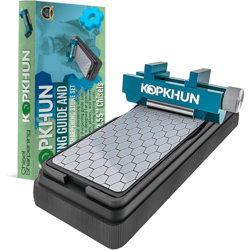 Adjustable Honing Guide with Whetstone – Sharpening Jig for Chisels & Plane Iron