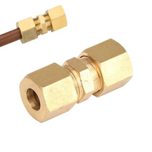 Copper Tube Double Headed Clamp Connector ConstructionSite Atomization Connector