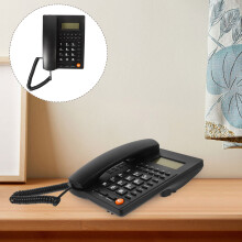 1Set 8.2x6.2x2.2in Table Telephone for Home Use with