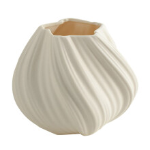 Sunxin Desktop Ornament Creative White Ceramic Decorative Vase Flowers Living Room Flower Arrangement Desktop Decoration Study Flower, Vase *1