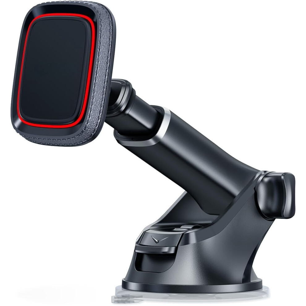 Phone Mount For Dashboard & Windshield Â Suction Cup Holder With Telescopic Arm, Metal Plate Included, Compatible With Iphone & Android 9313598193278