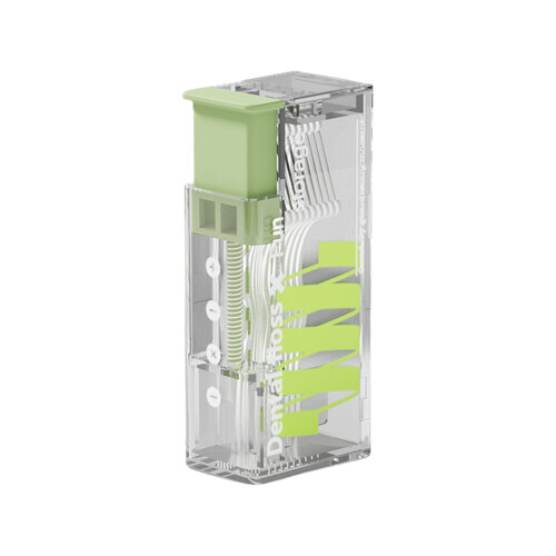 Automatic Floss Pick Dispenser Case Plastic Toothpick Organiser Leakproof Design Dentals Hygiene Essential