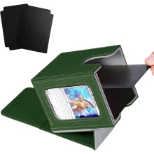 The card box is used for commander display. It can hold 100 double decks of cards and is a TCG card storage box