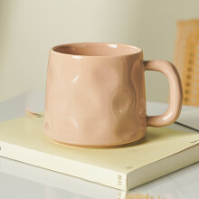 Nordic style handmade ceramic coffee cup, 1 piece | Reusable, suitable for couples, hand wash only, smooth texture.
