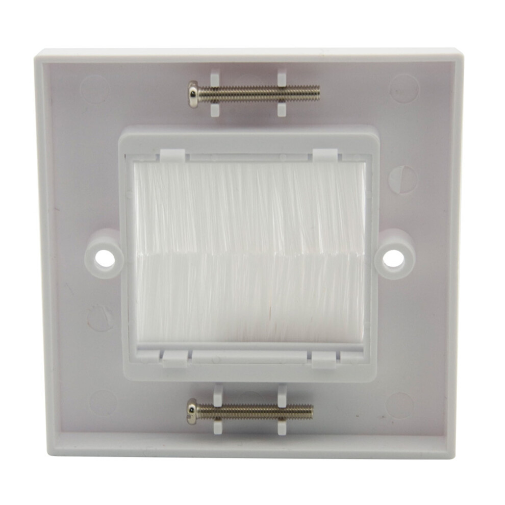 Wall Outlet Cable Entry Covers Brush Wall Plate Port Insert Covers Cable Passthrough Wall Outlet Cable Entry Covers 9353595629431