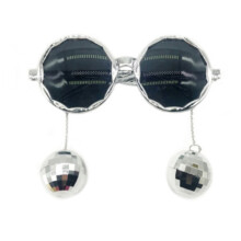 Xoxingysm Event & Party Retro Party Funny Glasses 4 Size Sunglasses Accessories for Women and Men, 1* Party Disco Glasses