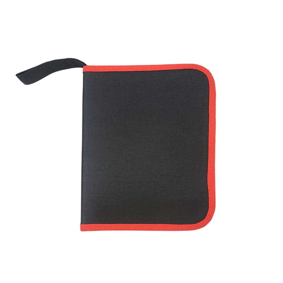 Convenient Zipper Bit Pouch Drill Bit Storage Bag With Clear Labels For Tool Storage And Screwdriver Bits 9313598194039