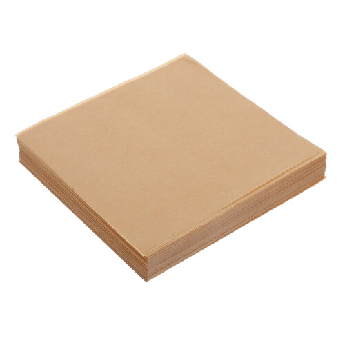 Papier Cuisine Anti-Huile Multi-Usage Khaki Pour Snacks