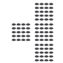 400Pièces Boîtes Dômes Noires Réutilisables Pour Mooncakes Cupcakes