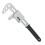 Right-Angled Adjustable Wrench for Pipes, 1Piece 1