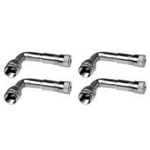4Pièces Adaptateur Argent Pour Vélos Avec Sceau Étanche