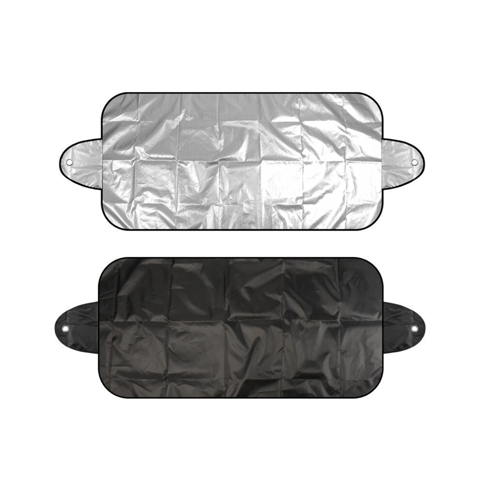 2Pcs All-Weather Sunshade Ice Cover Snow Plow Accessories Windshield Protector All Seasons Sunshade Ice Cover 150X70cm 4714246626066