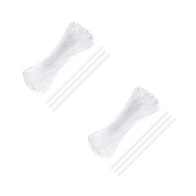 200Pièces Bâtons En Clair Pour Décorations Gourmandes