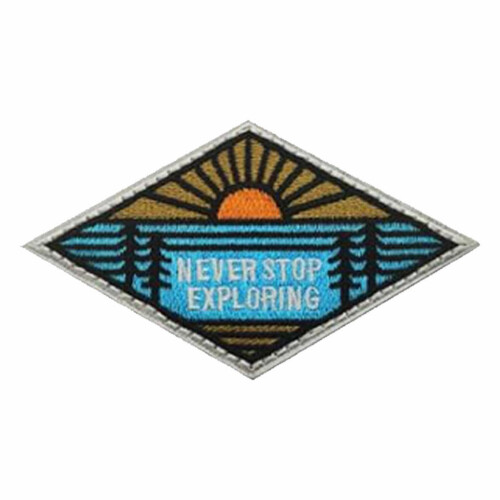 Αυτοκόλλητα Sunxin Finally Home Patch Never Stop Exploring | Σακίδιο πλάτης εξωτερικού χώρου,